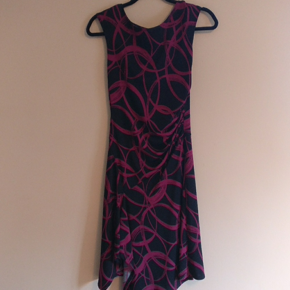 Asymmetrical Midi Dress